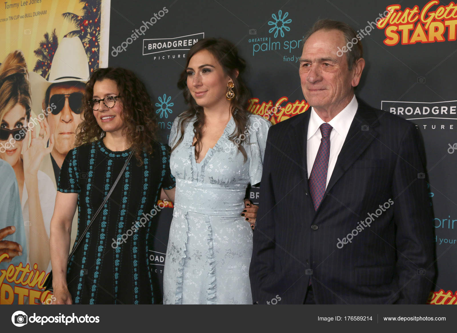 Dawn Laurel-Jones, Victoria Jones, Tommy Lee Jones – Stock Editorial