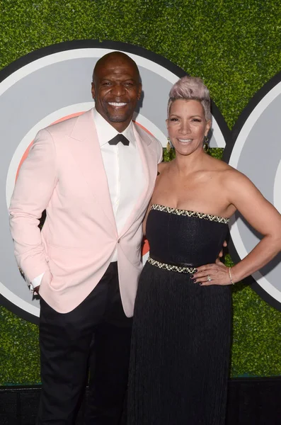 Terry Crews, Rebecca King-Crews — Stock Photo, Image