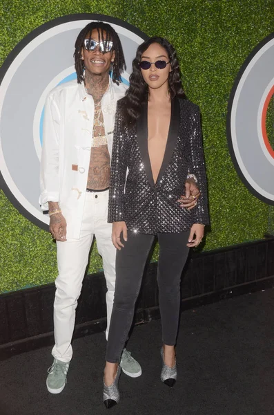 Wiz Khalifa, Izabela Guedes — 图库照片