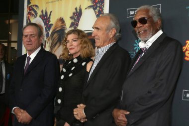 Tommy Lee Jones, Rene Russo, Ron Shelton, Morgan Freeman