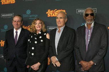 Tommy Lee Jones, Rene Russo, Ron Shelton, Morgan Freeman