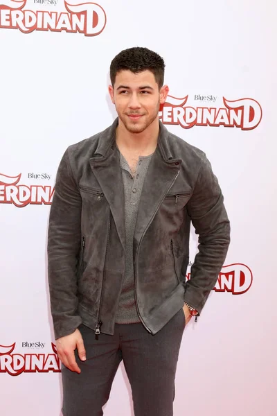 Singer Nick Jonas — Stock Photo, Image