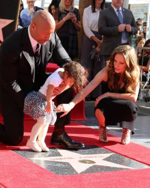 Dwayne Johnson yıldız töreni