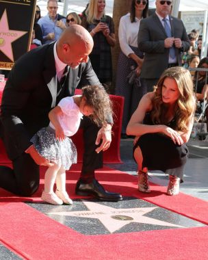 Dwayne Johnson yıldız töreni