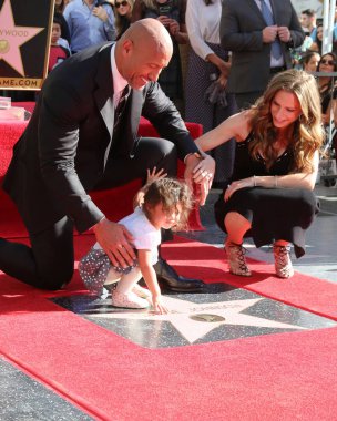 Dwayne Johnson yıldız töreni