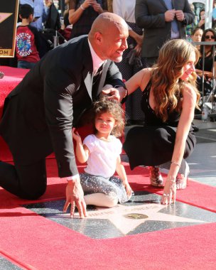 Dwayne Johnson yıldız töreni