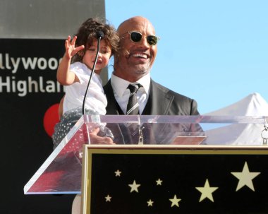 Dwayne Johnson yıldız töreni