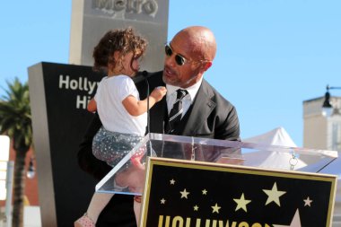 Dwayne Johnson yıldız töreni