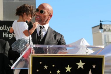 Dwayne Johnson yıldız töreni