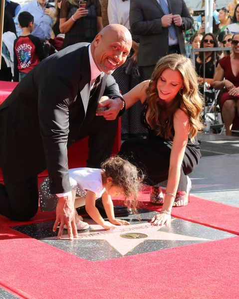 Dwayne Johnson yıldız töreni