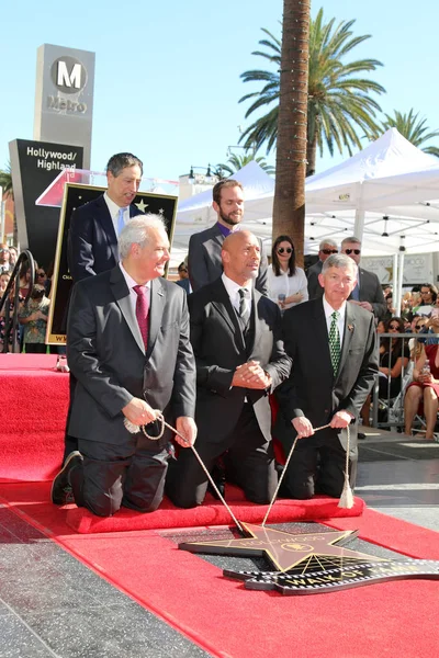 Ceremonia de la estrella Dwayne Johnson — Foto de Stock