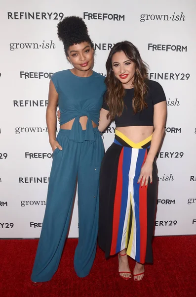 Yara Shahidi, Francia Raisa — Stock Photo, Image