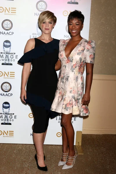 Lauren Morelli, Samira Wiley — Stock Photo, Image