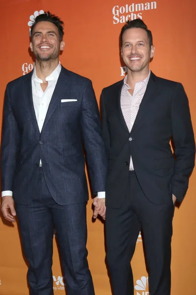 Cheyenne jackson, jason landau — Stok fotoğraf