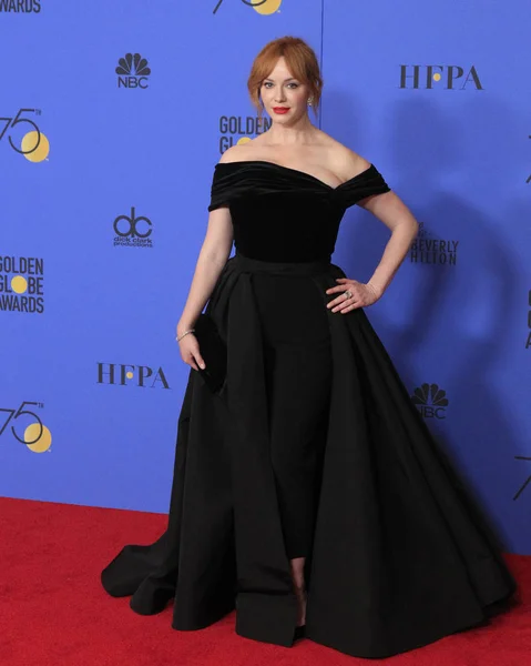 Aktorka Christina Hendricks — Zdjęcie stockowe