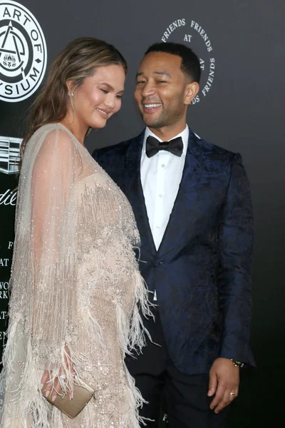 Chrissy teigen, lenda john — Fotografia de Stock