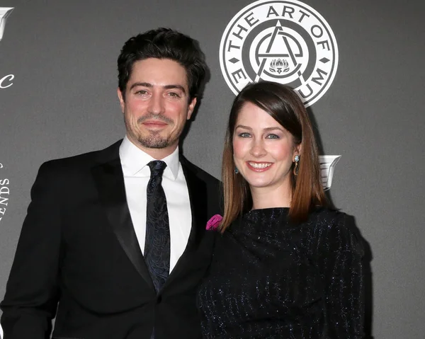 Ben Feldman, Michelle Mulitz — Stock Photo, Image