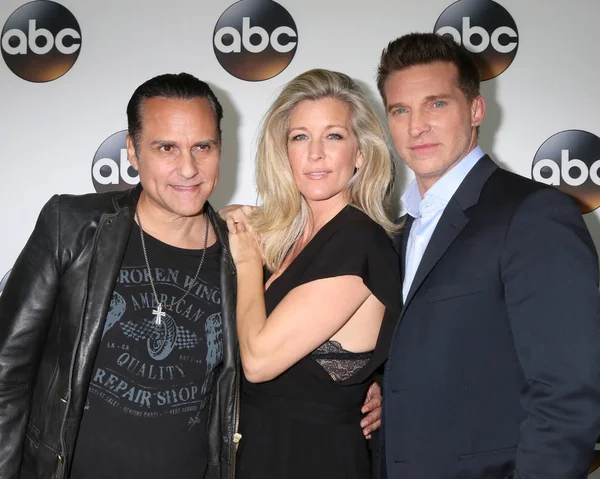 Maurice Bernard, Laura Wright, Steve Burton — Stockfoto