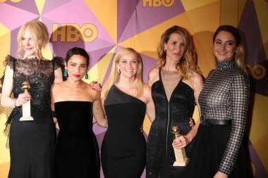 Nicole Kidman, Zoe Kravitz, Reese Witherspoon, Laura Dern, Shailene Woodley