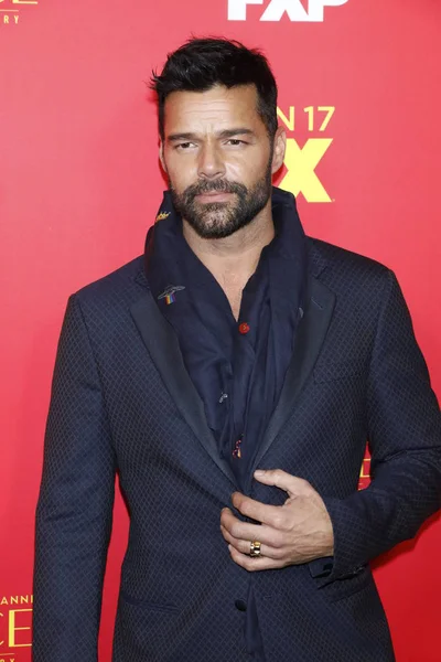 Zpěvák Ricky Martin — Stock fotografie