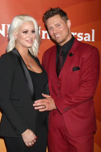 Maryse Ouellet, Michael Mizanin, el Miz —  Fotos de Stock