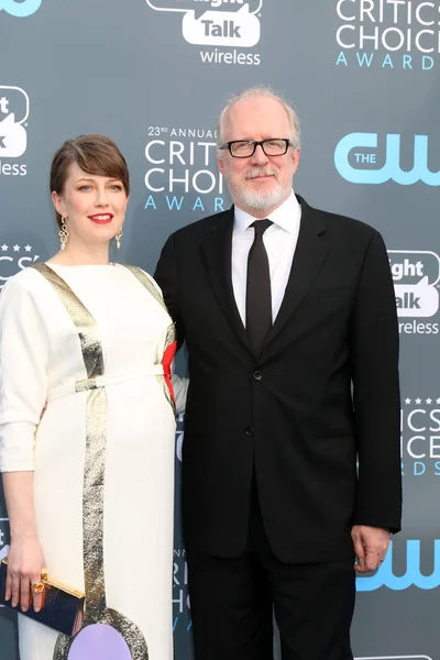 Carrie Coon, Tracy Letts — Stockfoto