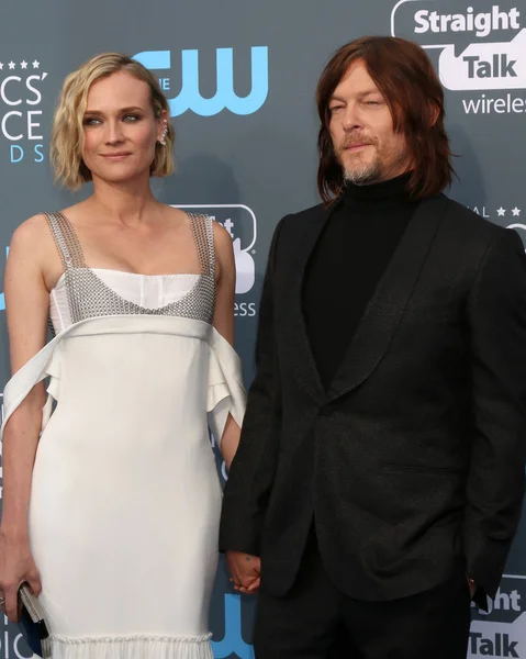 Diane Kruger, Norman Reedus — Zdjęcie stockowe