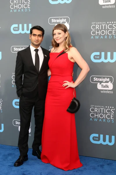 Kumail Nanjiani, Emily V Gordon — Fotografia de Stock