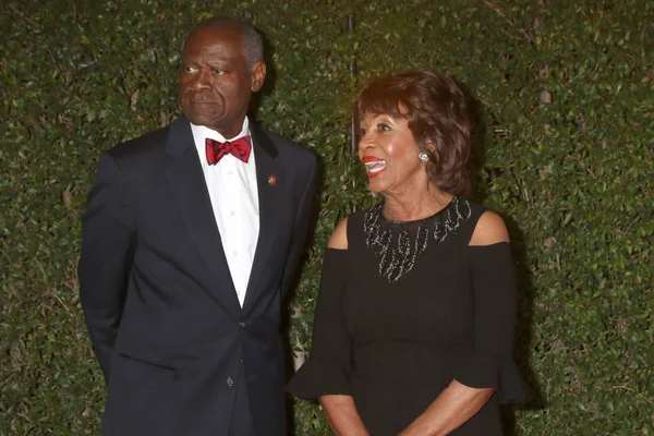 Sid Williams, Maxine Waters — Photo