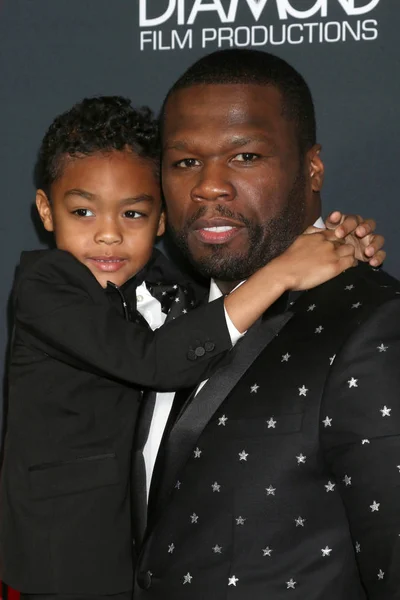 Curtis Jackson, 50 Cent, Sire Jackson — Stock Photo, Image