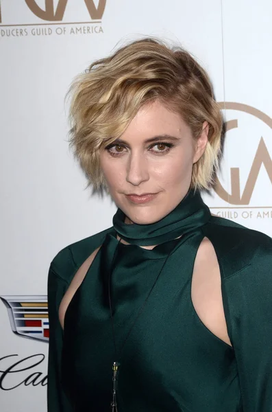 Aktrist Greta Gerwig — Stok fotoğraf