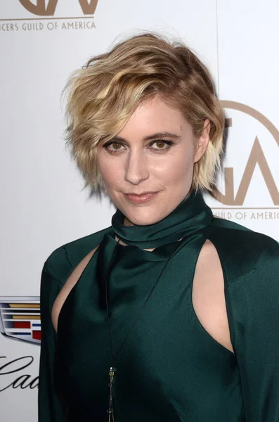 Aktrist Greta Gerwig — Stok fotoğraf