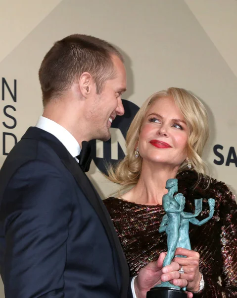 Alexander Skarsgard, Nicole Kidman — Zdjęcie stockowe