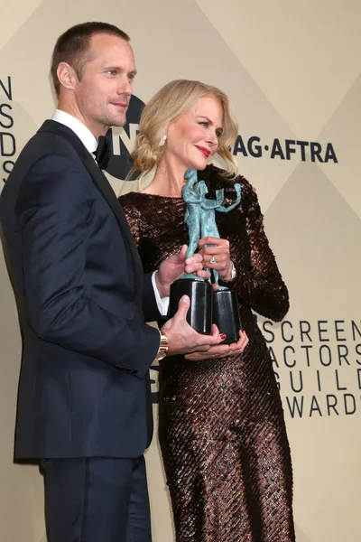 Alexander Skarsgard, Nicole Kidman — Foto de Stock