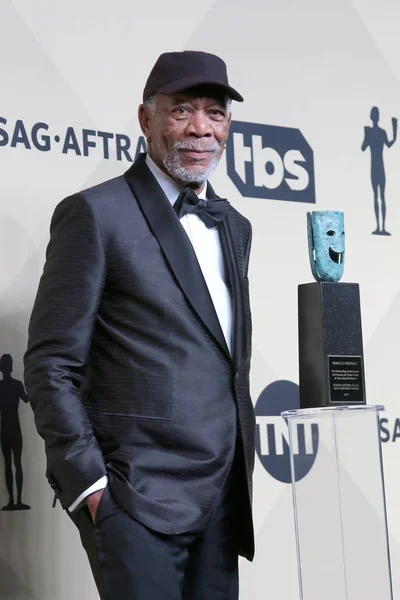 Skådespelaren morgan freeman — Stockfoto