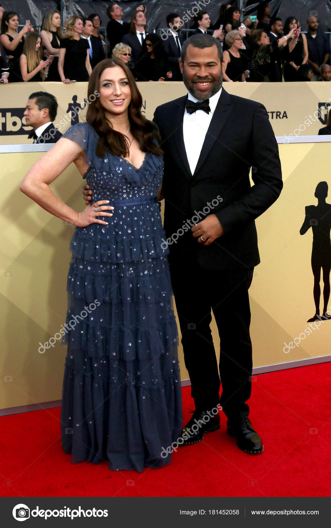 Chelsea Peretti, Jordan Peele - Stock Editorial Photo ...