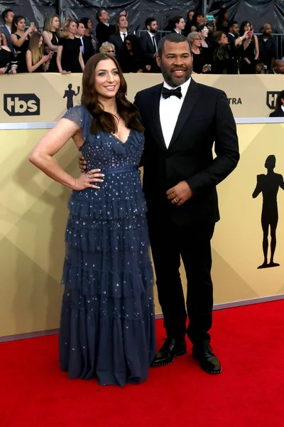 Chelsea Peretti, Jordan Peele —  Fotos de Stock