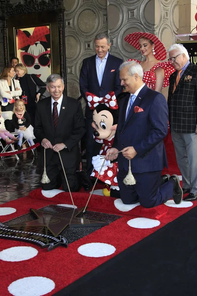 Bob Iger, Minnie Mouse, Katy Perry — Stock Photo, Image