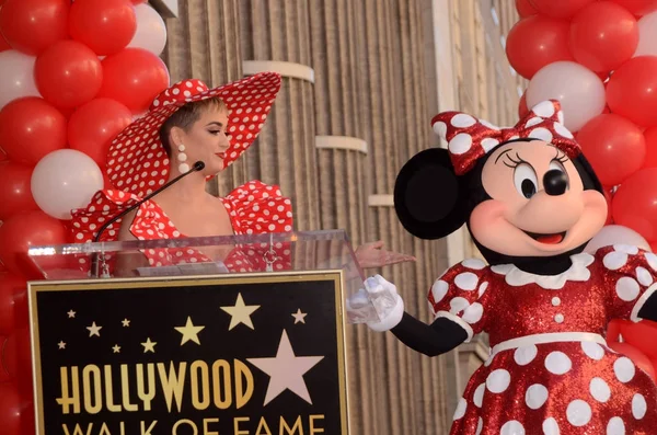 Katy Perry, Minnie Mouse — Foto de Stock