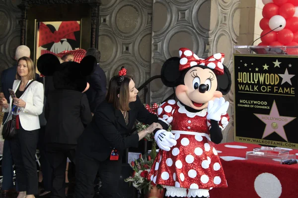 Ceremonia de Minnie Mouse Star —  Fotos de Stock