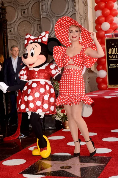 Minnie Mouse, Katy Perry — Fotografia de Stock