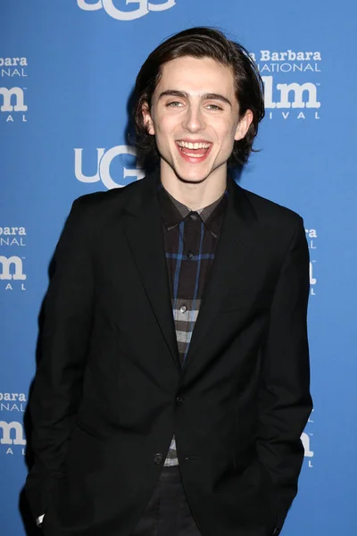 俳優ティモシー Chalamet — ストック写真