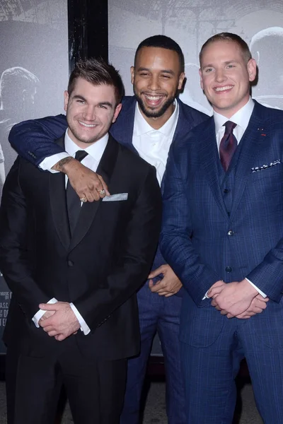 Alek Skarlatos, Anthony Sadler, Spencer kámen — Stock fotografie