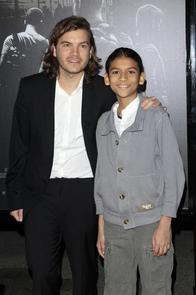 Emile Hirsch, Nephew Connor — Stock Photo, Image