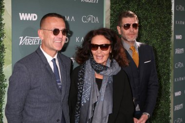 Steven Kolb, Diane von Furstenberg, Nathan Jenden 