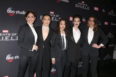 Natalia Cordova-Buckley, Ming-Na Wen, Maurissa Tancharoen, Elizabeth Henstridge, Chloe Bennet 