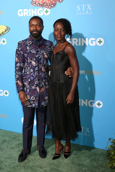 David Oyelowo, Lupita Nyong 'o — Zdjęcie stockowe