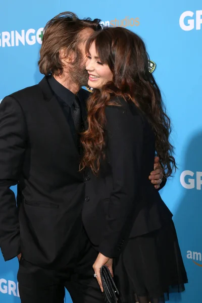 Sharlto Copley, Tanit Phoenix — Foto de Stock