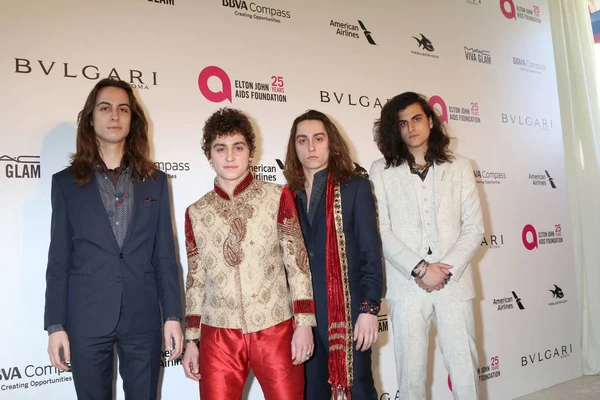 Sam Kiszka Josh Kiszka, Jake Kiszka, Danny Wagner, Greta Van Fleet — Fotografia de Stock