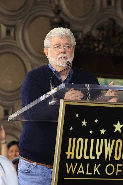 George Lucas filmkészítő — Stock Fotó